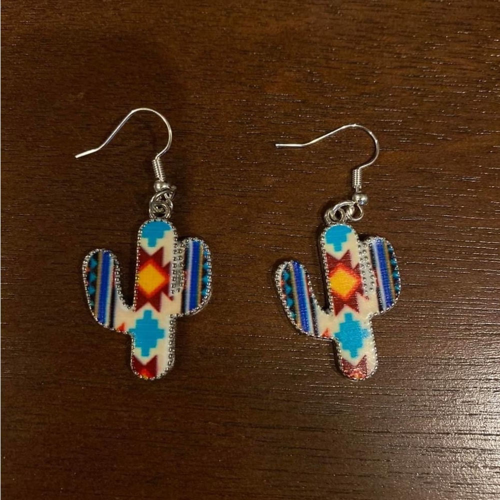 western earrings